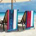 Sailing Cotton Oversized 2-Piece Beach Towel Set by Superior
