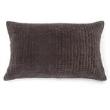 Cottage Home Evan Charcoal Cotton Sham