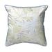 Lake Caroline, MS Nautical Map Extra Large Zippered Pillow