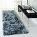 SAFAVIEH Handmade Ocean Shag Lyse Glam 2.5-inch Thick Rug