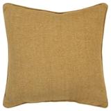 Gold Solid Welted Decorative Pillow Cover