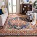 SAFAVIEH Handmade Samarkand Medallion Rust/ Charcoal Wool Rug