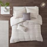 Urban Habitat Bailey 5 Piece Cotton Clip Jacquard Duvet Cover Set