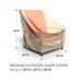 Budge StormBlock™ Savanna Tan Patio Chair Cover Multiple Sizes