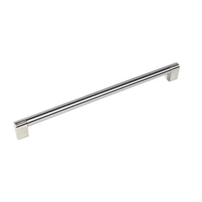 Contemporary 13-3/8 inch Sub Zero Stainless Steel Finish Cabinet Bar Pull Handle (Case of 5)
