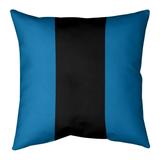 Detroit Detroit Football Stripes Floor Pillow - Standard