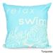 Word Print 18-inch Pillow - 18" x 18"