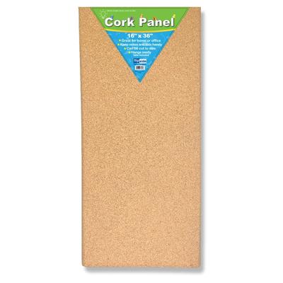 Flipside® Cork Panel, 16" x 36"