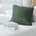 Porch & Den Fallatin Classic Stripe Diamonds Throw Pillow