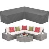 Heavy Duty Patio Sectional Sofa Cover Outdoor Furniture Cover Waterproof