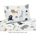 Twin Sheet Set for the Mod Jungle Collection by Sweet Jojo Designs