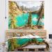 Designart 'Moraine Lake in Banff National Park' Landscape Wall Tapestry