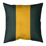 Green Bay Green Bay Football Stripes Floor Pillow - Standard