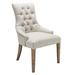 Jason Modern French Style Dining Chair-Linen Beige(SET OF 4)