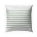 GRELLY WHITE & MINT Indoor-Outdoor Pillow By Kavka Designs