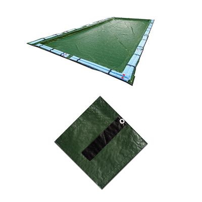 Blue Wave 12-Year Rectangular In Ground Winter Pool Cover