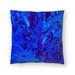 Rocky Cobalt - Decorative Throw Pillow