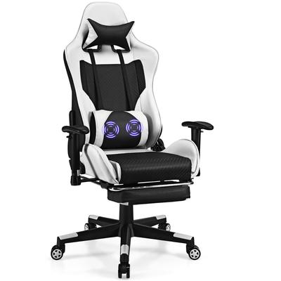Gaming Chair Massage Office Chair Computer Gaming Racing Chair