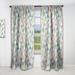 Designart 'Diamond Retro I' Mid-Century Modern Blackout Curtain Single Panel