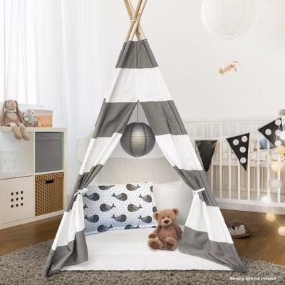 Teepee Tent for Children with Carry Case Indoor & Outdoor Playing - 2pc