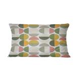 Designart 'Vintage Circular Design I' Mid-Century Modern Throw Pillow