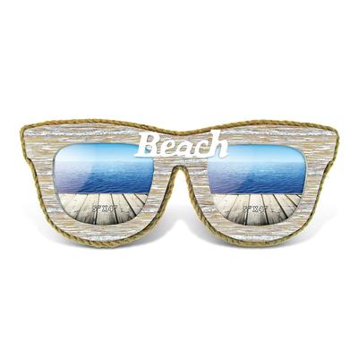 Nautical Decor Vintage Beach Sunglass Frame