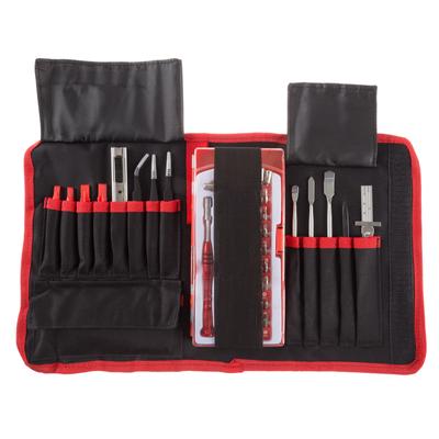 Electronic Repair Tech Tool Kit- 70 Piece Set with Precision Screwdriver, Bits, Tweezers for Repairing Electronics by Stalwart