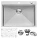 Ruvati 30 x 22 inch Drop-in Tight Radius Topmount 16 Gauge Stainless Steel Kitchen Sink Single Bowl - RVH8009 - 30" X 22"