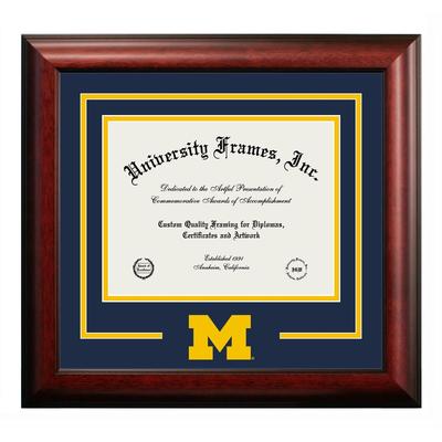 University of Michigan Wolverines 11w x 8.5h Spirit Diploma Frame