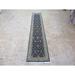 Hand Knotted Black Tabriz with Wool & Silk Oriental Rug