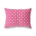 FLOWER SHOWER PINK Lumbar Pillow By Kavka Designs