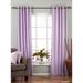 Lavender Ring / Grommet Top Velvet Curtain / Drape / Panel - Piece