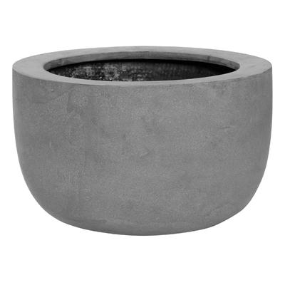 Pottery Pots Sunny Fiberstone Indoor Outdoor Modern Round Planter