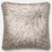 Luxe Solid Shag 22-inch Throw Pillow or Pillow Cover