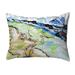 Sandpipers & Heron Small No-Cord Pillow 11x14