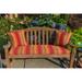 Sunbrella 16-inch Square Striped Outdoor Throw Pillow