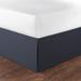 Nautica Solid Navy Cotton Bedskirt