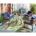 SAFAVIEH Outdoor Living Harrley 4-Piece Patio Set