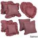 Assorted Chintz Fabric Throw Pillows (Set of 8)