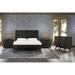 Baly 4-piece Acacia Queen Bedroom Set w/ Dresser and Nightstands