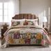 Greenland Home Fashions Antique Chic 100% Cotton Authentic Patchwork Quilt Set