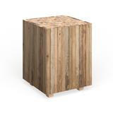 SAFAVIEH Richmond Medium Oak Square End Table - 15" x 15" x 19.5"