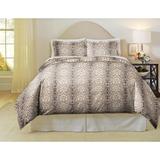 Pointehaven 180 GSM Cotton Flannel Luxury Printed Duvet Set