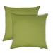 Olivia Quido Sunbrella® Spectrum Kiwi 18-inch Outdoor/Indoor Pillow (Set of 2)