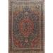 Antique Vegetable Dye Khoy Persian Area Rug Wool Hand-knotted Carpet - 9'5" x 13'1"