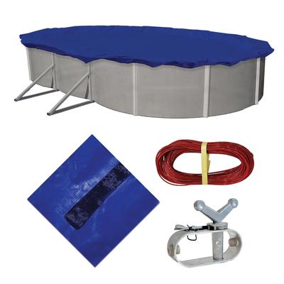 Blue Wave 15 Year Oval Above Ground Winter Pool Cover