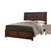 Acme Furniture Oberreit Bed in Walnut