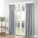 B.Smith Recycled Textured Total Blackout Curtain, 2 Panels