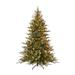 Puleo International 9 ' Pre-Lit Balsam Fir Artificial Christmas Tree