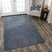 Alora Decor London Grey Swirl Hand-tufted Wool Rug